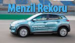 Hyundai KONA EV 1.026 km ile menzil rekoru kırdı!