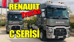 Işıklar ağır nakliye için Renault Trucks C Serisini tercih etti!
