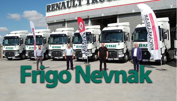 Frigo Nevnak, filosunu yine Renault Trucks çekiciler ile güçlendirdi