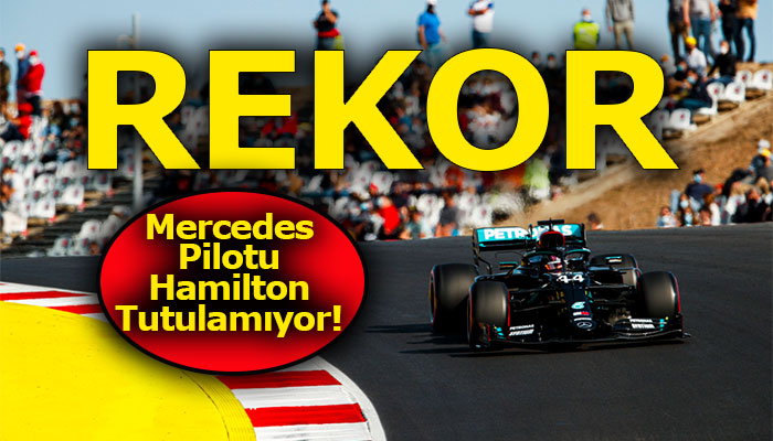 F1'de Mercedes pilotu Hamilton, 92. zaferi ile Dünya Rekoru kırdı!