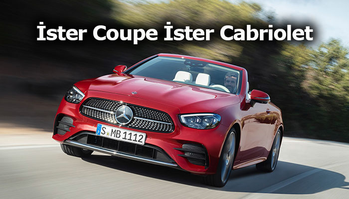 Yeni Mercedes-Benz E-Serisi Coupé & Cabriolet Türkiye’de