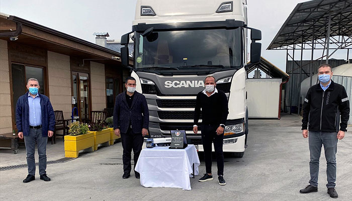 Scania'dan AYK'aya 20 adet çekici teslimatı