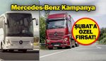 Mercedes-Benz kamyon ve otobüslerde Şubat'a özel fırsatlar