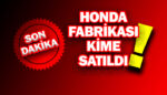 Honda Türkiye’den Son Dakika Açıklaması!