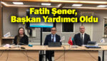 UND'nın önemli ismi Fatih Şener, BSEC-URTA Başkan Yardımcısı oldu
