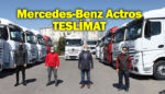 Aslantürk Lojistik'e Mercedes-Benz Actros 1848 LS teslimatı