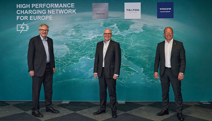 Daimler Truck, TRATON GROUP ve Volvo Group'tan güç birliği!