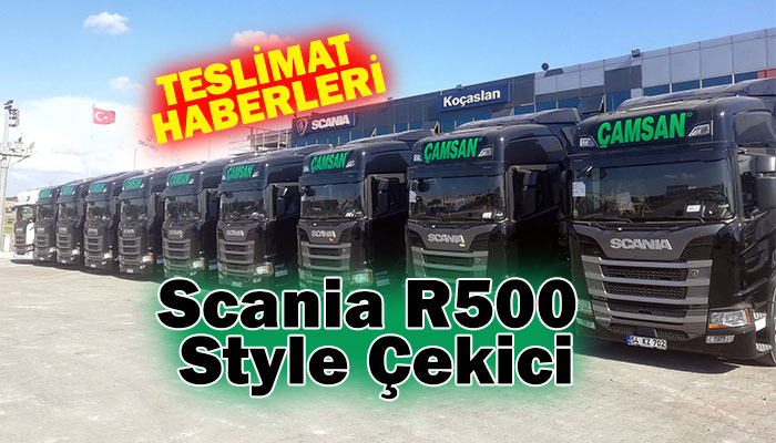 Çamsan “Scania ile devam” dedi