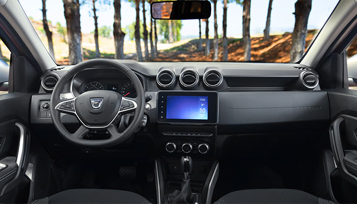 yeni duster surucu kabini