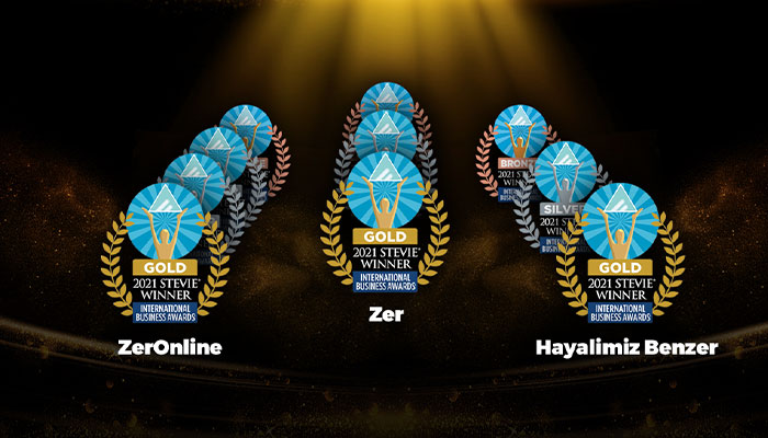 Zer, The Stevie Awards’tan 10 ödülle döndü