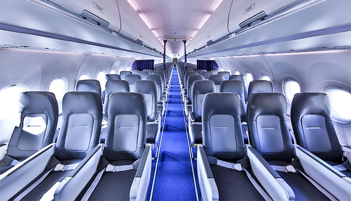 Airbus Airspace kabini, ilk kez Lufthansa ile hizmete girdi