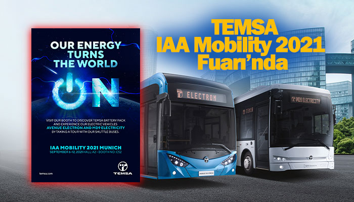 TEMSA, 2 elektrikli otobüs modeliyle IAA 2021’de yerini alacak