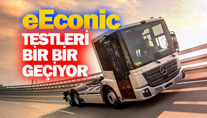 Mercedes-Benz eEconic, seri üretime doğru ilerleniyor