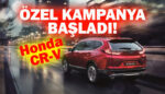 Honda’nın SUV modeli CR-V’ye özel kredi kampanyası