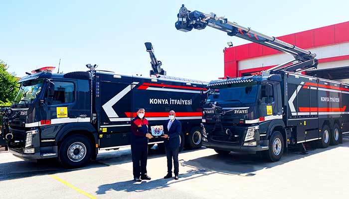 volvo trucks konya itfaiye 1