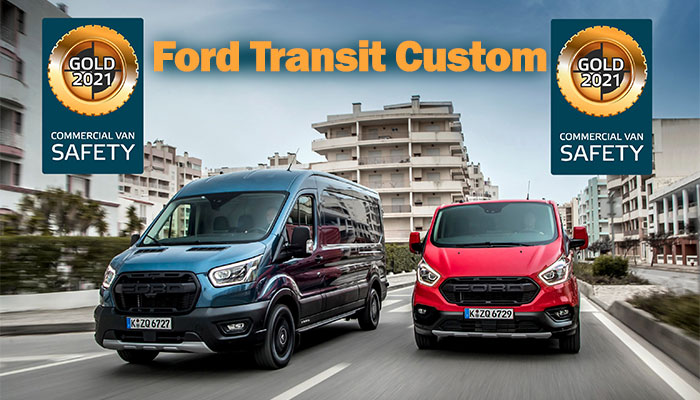Ford Otosan’ın ürettiği Transit Custom’a Euro NCAP’den ödül
