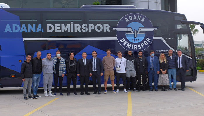 Adana Demirspor, Süper Lig yolculuğuna TEMSA ile devam ediyor