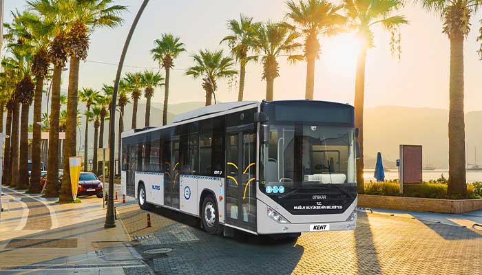 Muğla'da yeni Otokar Kent otobüsleri hizmete başladı