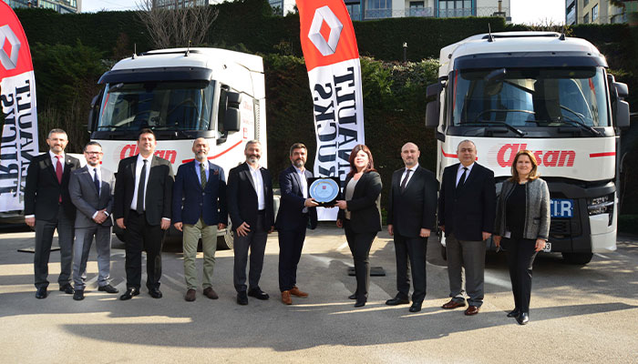 Alışan Lojistik'in tercihi, Renault Trucks T EVO serisi çekici 2 renault Trucks alisan