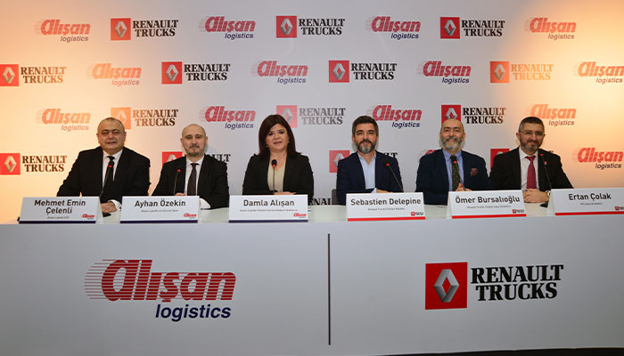 Alışan Lojistik'in tercihi, Renault Trucks T EVO serisi çekici 3 renault trucks alisan kamyon teslimati