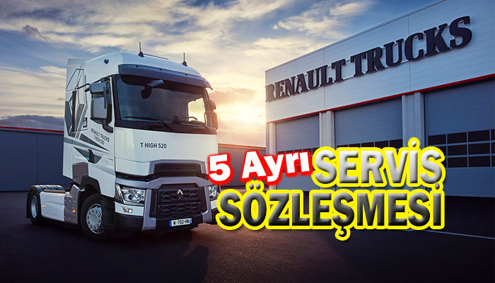 Renault Trucks'tan fark yaratan bakım ve onarım hizmeti