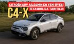 Citroen yeni C4 X'i tüm Dünya'ya İstaanbul'dan tanıttı!
