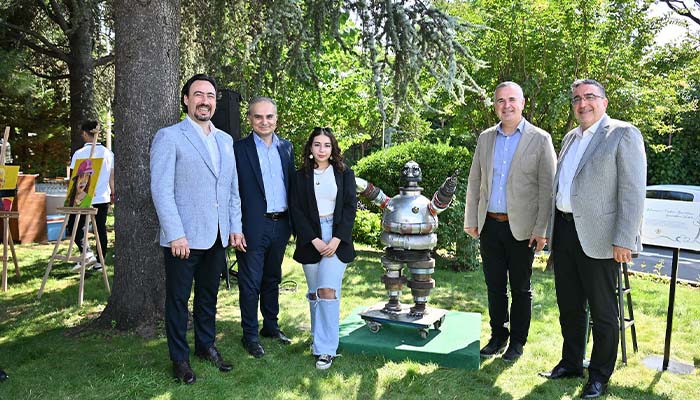 TEMSA’nın atık ve hurdaları sanat eserine dönüştürülüyor