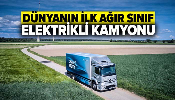 dünyanın ilk ağır sınıf elektrikli kamyonu eActros