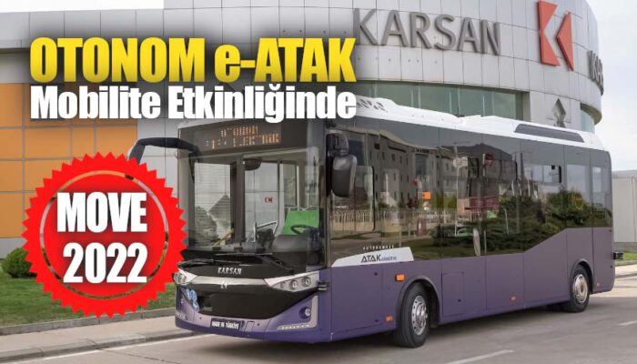 Karsan, MOVE 2022’de Otonom Otobüslerini Sundu!