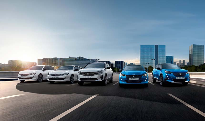 peugeot elektrikli ürüm gamı