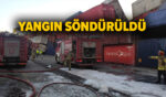 İskenderun Limanı’ndaki yangın söndürüldü