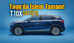 Togg ilk modeli T10X