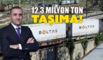 Liman bağlantılı demir yolu kombine taşımacılık 12,3 milyon tona ulaştı