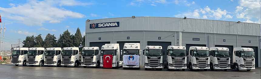 Icdas Grup 22 adet Scania aldi