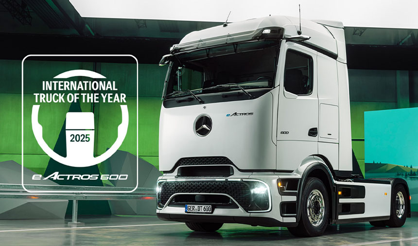Mercedes eActros 600, Uluslararası Yılın Kamyonu seçildi!