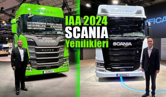 Scania IAA Transportation 2024 Fuarı’nda Taşımacılıktaki Yenilikçi Çözümlerini Tanıttı
