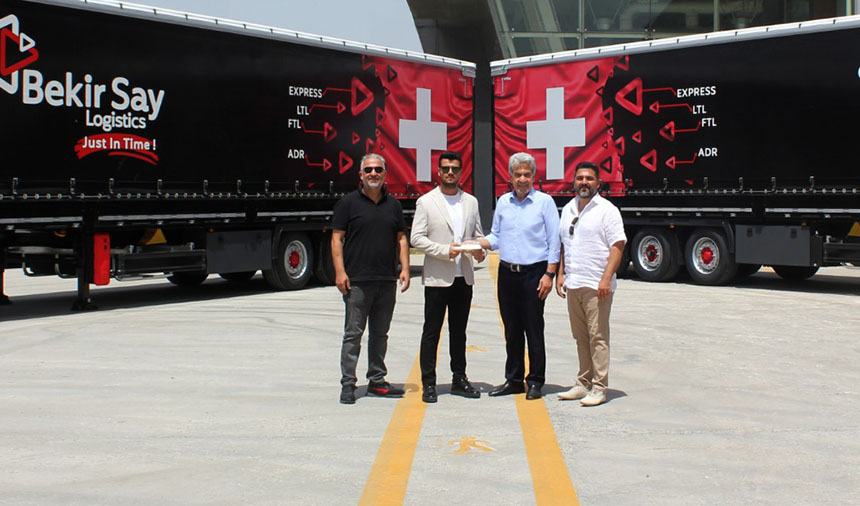 Bekir Say Lojistik operasyonları için, Tırsan Perdeli Tenteli Multi Ride treyleri seçti