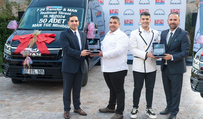 MAN Toplu Teslimatları Antalya ile Devam Ediyor