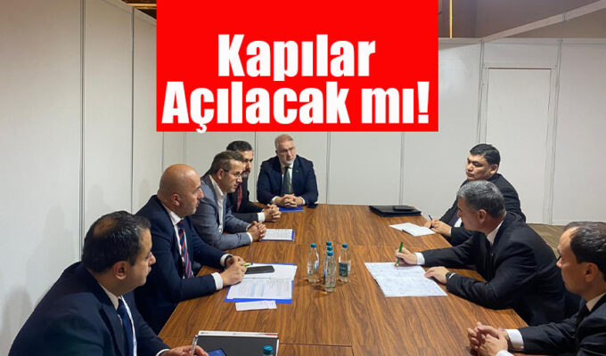 UND Heyeti Mammethan Çakıyev ile Türkmenistan sınır kapılarını görüştü