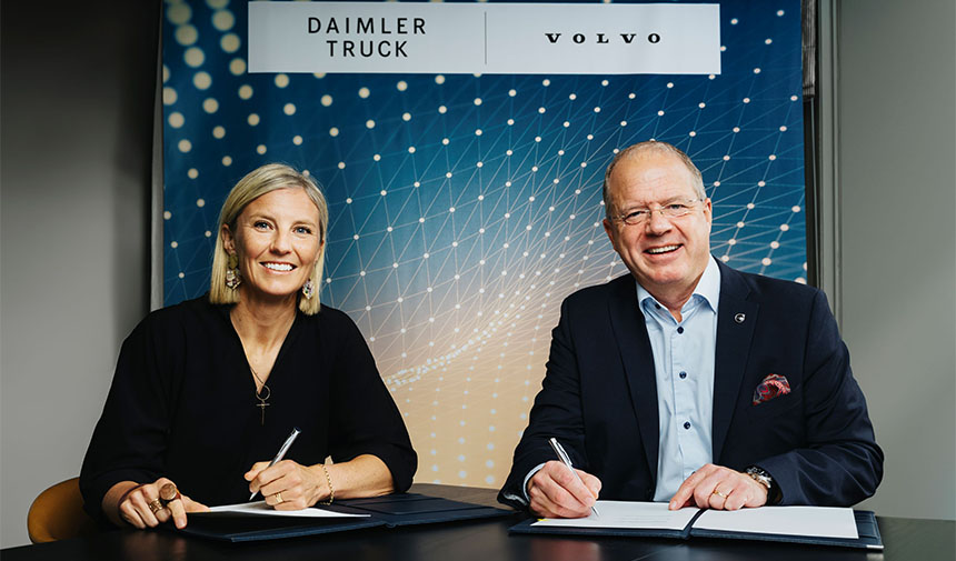 Daimler Truck ve Volvo Group, Ortak Girişim İçin Anlaşma İmzaladı!