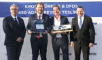 DFDS Krone teslimati plaket
