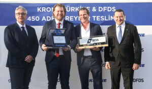 DFDS Krone teslimati plaket