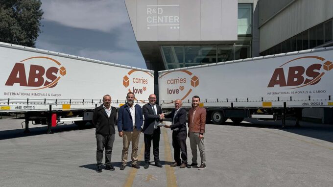 ABS Transport, Avrupa taşımaları için Tırsan'ı tercih etti