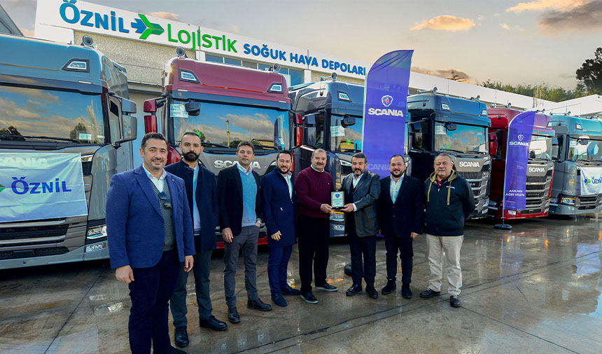 Scania Oznil lojistik teslimat