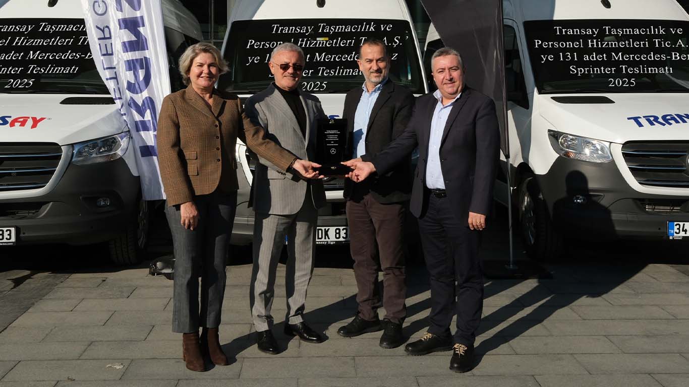 Mercedes-Benz’den Transay Taşımacılık’a 131 Adet Mercedes-Benz Sprinter Teslimatı