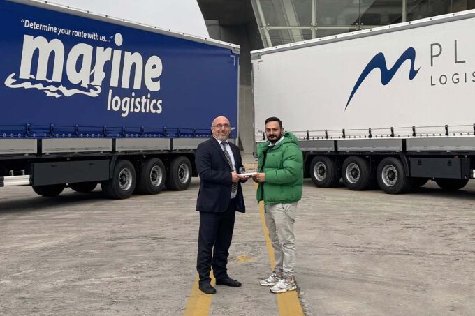 Tırsan treyler, Marine Lojistik'e Çift Katlı treyler teslimatı