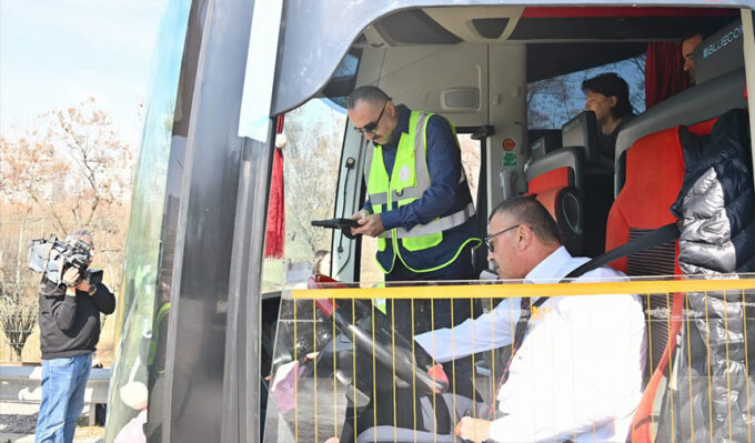 Bayram otobus denetimi