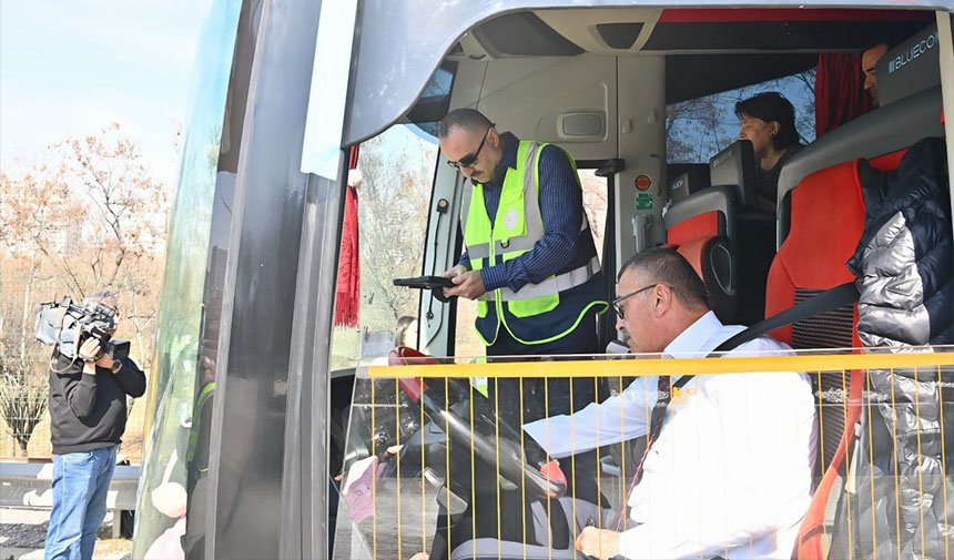Bayram otobus denetimi