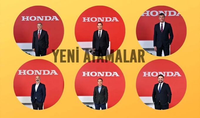 Honda Türkiye’de yeni dönem atamaları gerçekleşti