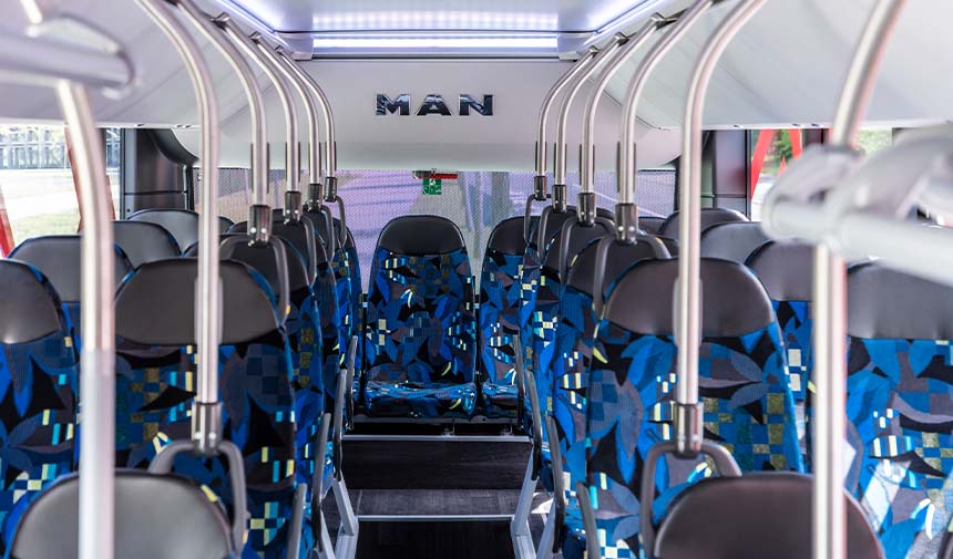MAN Lions City 12 E LE koltuklar